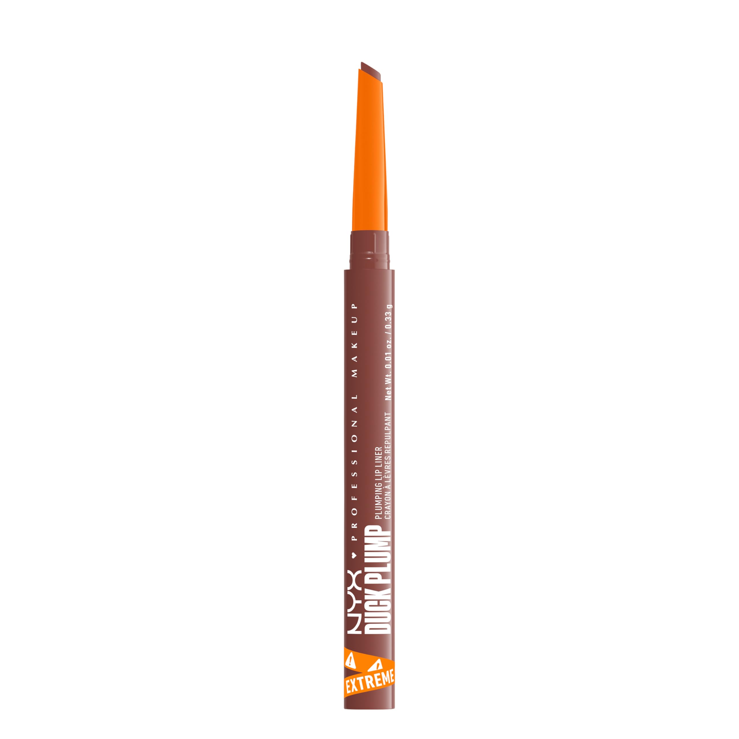 Photo 1 of NYX PROFESSIONAL MAKEUP Duck Plump Plumping Lip Liner, Matte Pencil With Up To 10HR Wear, Nude Flip (Nude Lip Liner)
