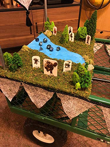 OrgMemory 36pcs Mixed Model Trees, 1.5-6 inch(4-16 cm), Diorama Supplies, Model Grass, Miniature Trees for Projects with No Bases