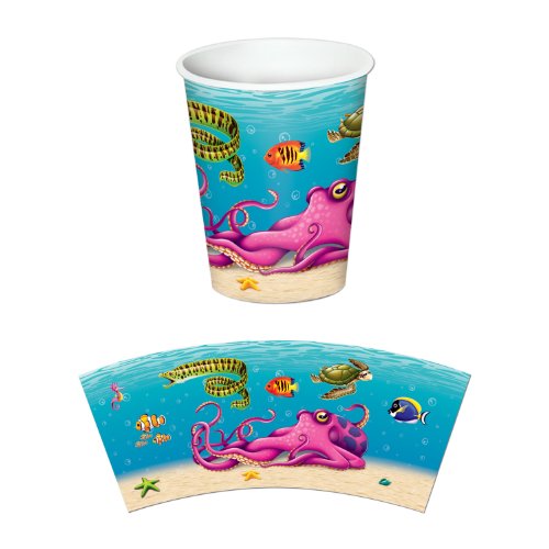 Under The Sea Beverage Cups   (8/Pkg)