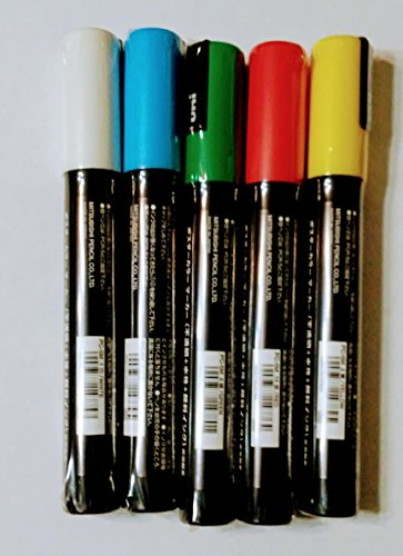 New beekeeper 5 pcs queen bee marking pen set blue red yellow white green posca