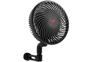 Gambit Growing - 6" Gale Force Oscillating 10 Speed Grow Tent Fan