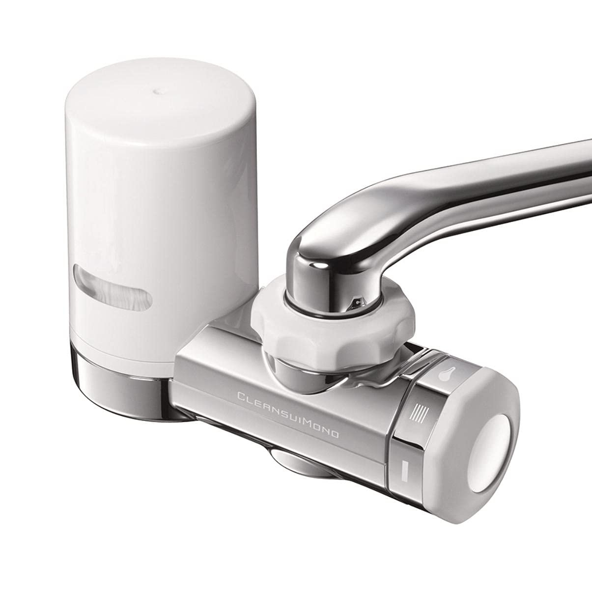 クリンスイ 浄水器 蛇口直結型【メーカー純正品 日本製】MONOシリーズ メタリックボディ カートリッジ1個付き MD101-NC PFOS/PFOA 有機フッ素化合物 除去商品画像