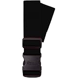 Fabrizio Gep&auml;ckgurt Kofferband 5 x 185 cm Schwarz