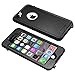 ImpactStrong Compatible with iPhone 6 Waterproof Case [Fingerprint ID Compatible] Slim Full Body Protection - Black