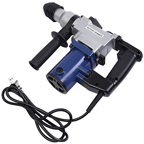 850W Electric Rotary Hammer Drill SDS Chisel Bits Demolition Kit w/ Case New