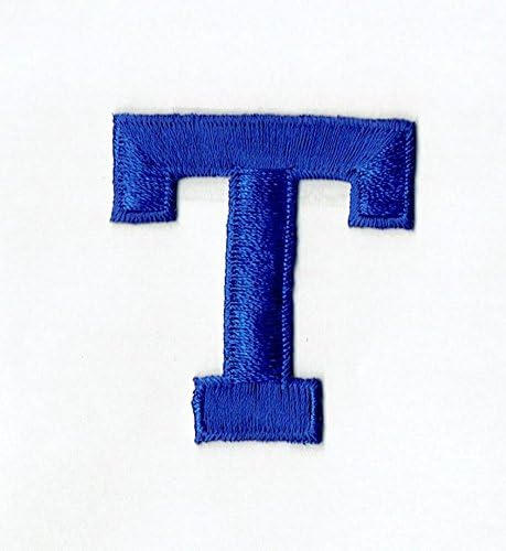 Amazon Com Alphabet Letter T Color Royal Blue 2 Inch Block Style Embroidered Iron On Patch Kitchen Dining Amazon Com Alphabet Letter T Color Royal Blue 2 Inch Block Style Embroidered Iron On Patch Kitchen Dining