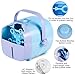 KINDIARY Bubble Machine, Automatic Bubble Blower, Portable Bubble Maker for Kids Toddlers with 5000+ Bubbles/min, 2 Speeds, 12.8oz Capacity, Powered by Plug-in or Batteries for Indoor Outdoor Parties