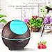HogarTech 880ml Ultrasonic Oil Diffuser, High Capacity Diffuser, Wood Grain Cool Mist Humidifier for Office Home Study Yoga Spa