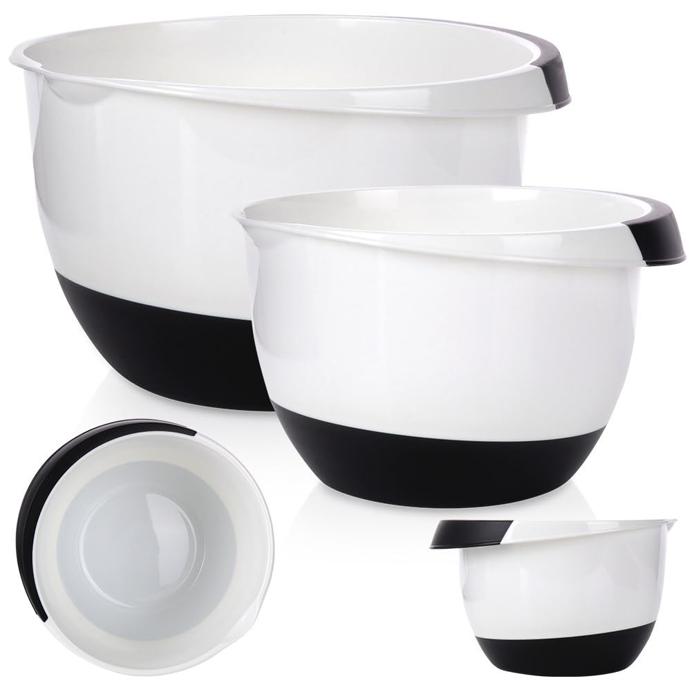 Mixing Bowl Set 3.5 and 2.0 Litres with Non-Slip Base