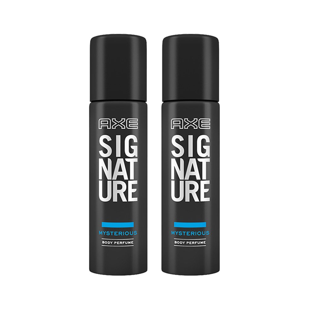 Buy Axe Signature Mysterious Body Perfume, 122ml (Pack of 2) Online at