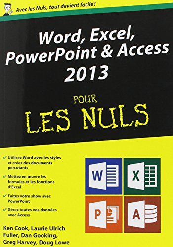 Word, Excel, PowerPoint et Access 2013