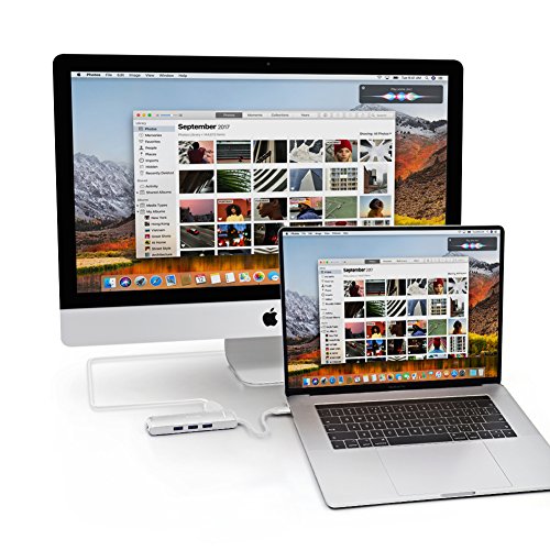 image for Sinstar 6 in 1 Multi-Port Type C Adapter USB-C Pro Hub with HDMI 4K@30