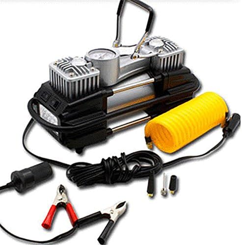 LPY-Double Cylinder Air Pump High Power 12V 300W Square Tire Inflatable Pump