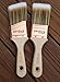 Perdura Duet Sash Trim Paint Brush Twin Pack - 2 inch Professional Quality Flat and Angled Brushes for Cutting Trim and Detail Work - Water and Oil Based Paints - Contractor or DIY - Home Art + Craft