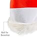 Funny Party Hats Christmas Candy Holiday Theme Santa Hats (Red and White)