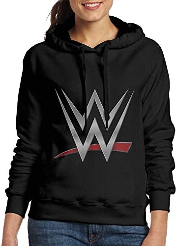 WWE Championship Women's Pullover Hooded Hoodie Sweatshirt Black