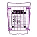 LockerMate Its Academic Stac-A-Shelf 12 Inch Wire Locker Shelf (Lilac)