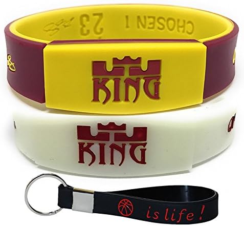 Insane sports Fans Reversible Silicone Bracelet for Sports Fans - 2PCS