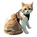 EXPAWLORER Escape Proof Cat Harness - Soft Mesh Adjustable Cat Harness Vest for Cats and Small Dogs Walking