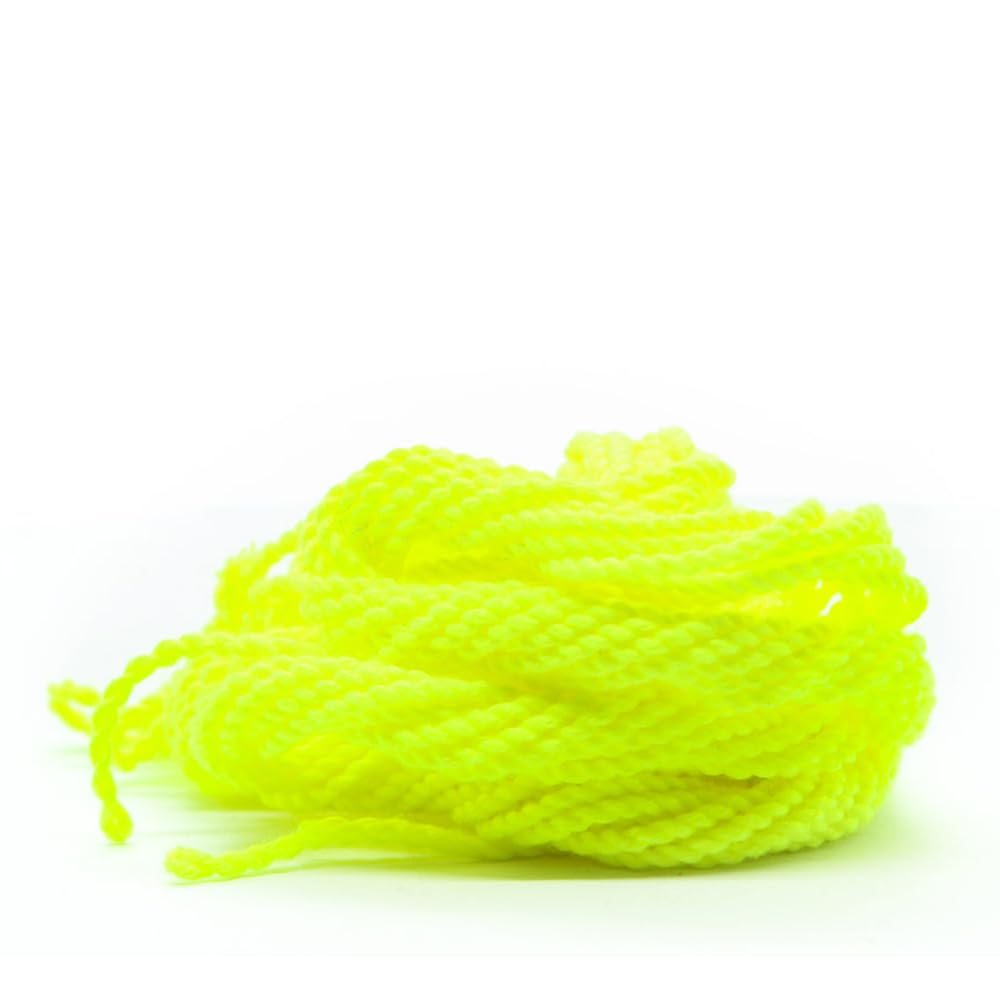 SkillAddicts Replacement Yoyo Strings for All Types of Yo-yos, Polyester Durable Yo-yo String for Trick and Professional Yo yo - 50pcs Yellow