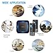 Wireless Doorbells Kit Cinbos Wireless Doorbell for Home LED Light with 1 Receiver and 2 Remote Push Buttons Waterproof,1000 Feet Long Range, 52 Chimes, 4 Levels Volume (B21-2T1-B)