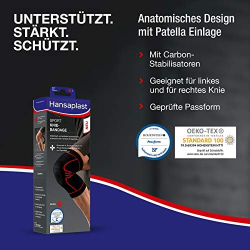 Hansaplast-Sport-Knie-Bandage-Kniebandage-stabilisiert-und-unterstuetzt-das-Gelenk-Bandage-mit-Patella-Einlage-hilft-die-Kniescheibe-zu-entlasten-Groesse-SM