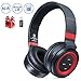 Bluetooth Headphones Over Ear,Foldable Hi-Fi Stereo Wireless Headset Included Card Reader Support Mic/TF Card and Wired Mode for PC/Cell Phones/TV