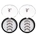 Magnetic Eyelashes 3 Magnets LeifLea Magnetic Lashes Natural Full Eye Magnetic Fake Lashes Ultra Thin Magnet Eyelashes 3D False Eyelashes 3 Lash Magnetic (2 Pairs/8pcs)