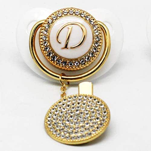 monogram pacifier
