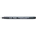 Pentel Arts Pointliner Drawing Pen, 0.3mm, Black Ink, Box of 12 Pens (S20P-3A)