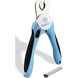 gonicc Dog & Cat Pets Nail Clippers and Trimmers - with Safety Guard to Avoid Overcutting, Free Nail File, Razor Sharp Blade 