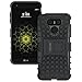 LG G6 Case, OEAGO LG G6 Case [Shockproof] [Impact Protection] Tough Rugged Dual Layer Protective Case with Kickstand for LG G6 - Black