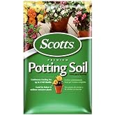 Scotts Premium Potting Soil with Fertilizer, 1 Cubic Feet