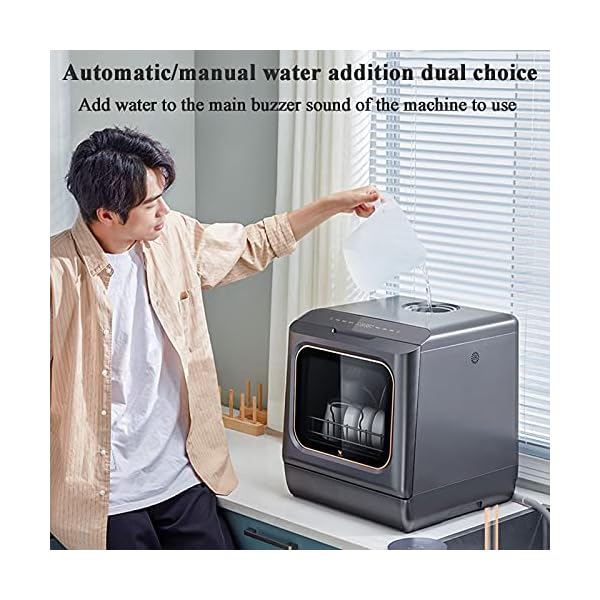 Fully-Automatic-Dishwasher-Household-Installation-Free-Small-Desktop-Smart-Dishwashing-Machine-Double-Layer-Table-and-Chopsticks-Storage Fully Automatic Dishwasher Household Installation-Free Small Desktop Smart Dishwashing Machine Double-Layer Table and Chopsticks Storage