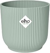 elho Vibes Fold Round 16 Indoor Plant Pot 100% Recycled Plastic Green