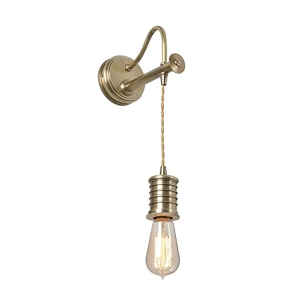 Elstead Lighting El Douille1 Ab Douille Wall Light Aged Brass