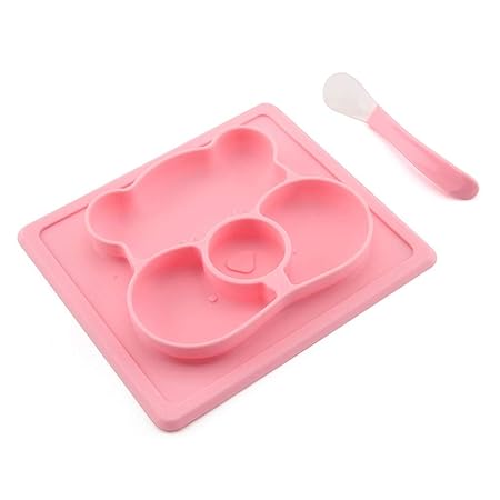 Placas Niño, De Una Sola Pieza De La Placa For Los Niños, Sin BPA ...