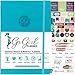 GoGirl Planner and Organizer for Women – A5 Size Weekly Planner, Goals Journal & Agenda to Improve Time Management, Productivity & Live Happier. Undated – Start Anytime, Lasts 1 Year – Turquoise