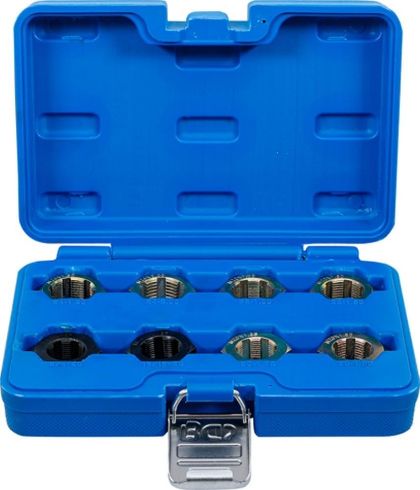 BGS 1141 Drive Shaft Prop Shaft Thread Repair Kit 8 pcs Metric Inch Taps