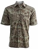 Coastal Dusk Mens Cotton Batik Shirt By Johari West
