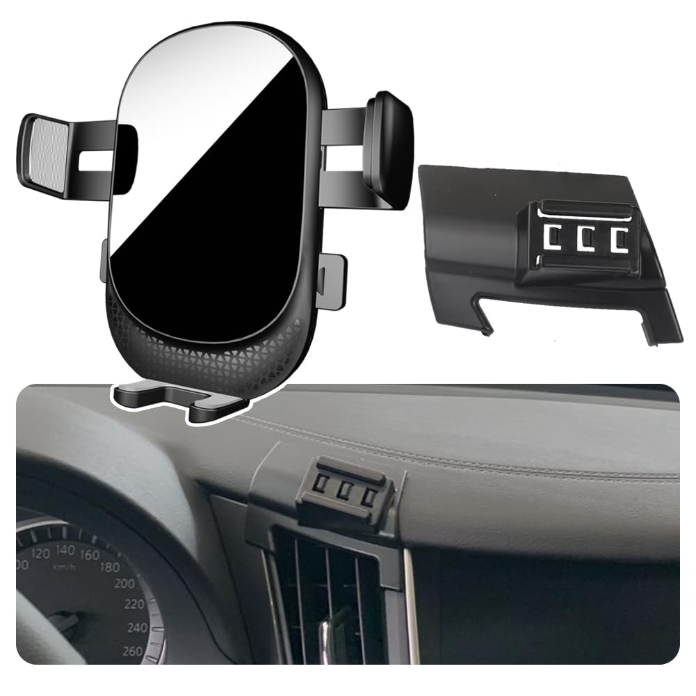 Photo 1 of Car Phone Holder for Infiniti Q50 Auto Accessories [Only for 2014-2024 Q50] [Auto Lock Hands Free Cell Phone Mount Car fits for iPhone & All Smartphones]