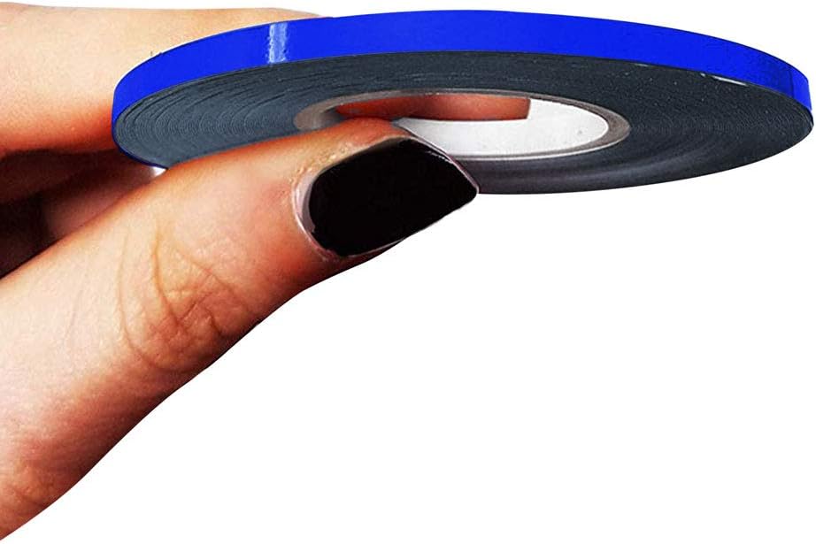 4R Quattroerre.it 10456 Trim Stripes Adhesive Strips for Cars Blue, 3 mm x 10 mt
