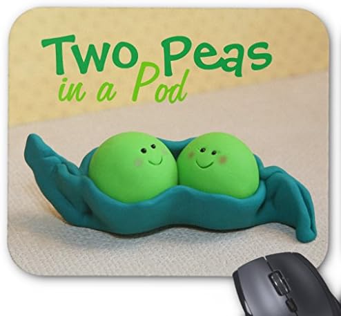 Zazzle Two Peas in a Pod Mouse Pad