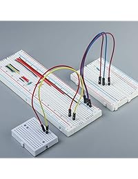 DEYUE Juego de paneles Prototype Board   6 piezas 400 pin Soldless Board Kit para Raspberry Pi y Arduino Project
