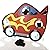 Race Car Bean Bag Toss Game