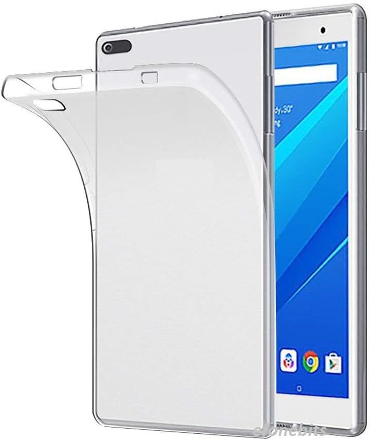 Efonebits Clear Case Ultra Transparent Silicone Gel Cover for Lenovo Tab 7 7504X