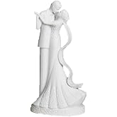 to Have and to Hold Wedding Couple Bride and Groom Porcelain Cake Topper