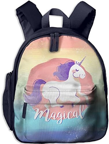 GFDHGVIF Children Unicorn Girl Cute Shoulder Bag Backpack Rucksack For Kid
