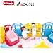 Dwinguler Castle Kids Playpen(Rainbow)