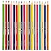 Artlicious - 50 Premium Distinct Watercolor Pencils for Adult Coloring Books - Bonus Sharpener - Color Names on Pencils